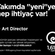 1,618 Agency, Art Director Arıyor!