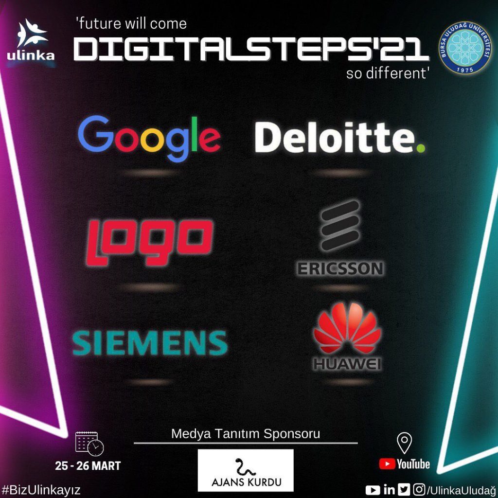 DİGİTAL STEPS’21 25-26 Mart'ta sizlerle