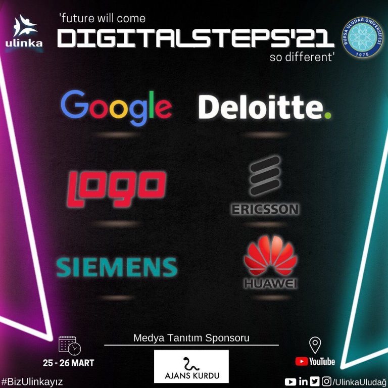 DİGİTAL STEPS’21 25-26 Mart'ta sizlerle